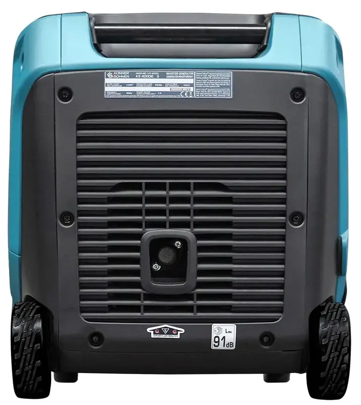 Генератор бензиновий інверторний Konner&Sohnen KS 4000iE S, 230В, 4.0кВт, електростартер, 40кг (KS4000IES) - фото - №4