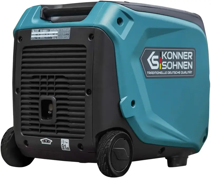 Генератор бензиновий інверторний Konner&Sohnen KS 4000iE S, 230В, 4.0кВт, електростартер, 40кг (KS4000IES) - фото - №5