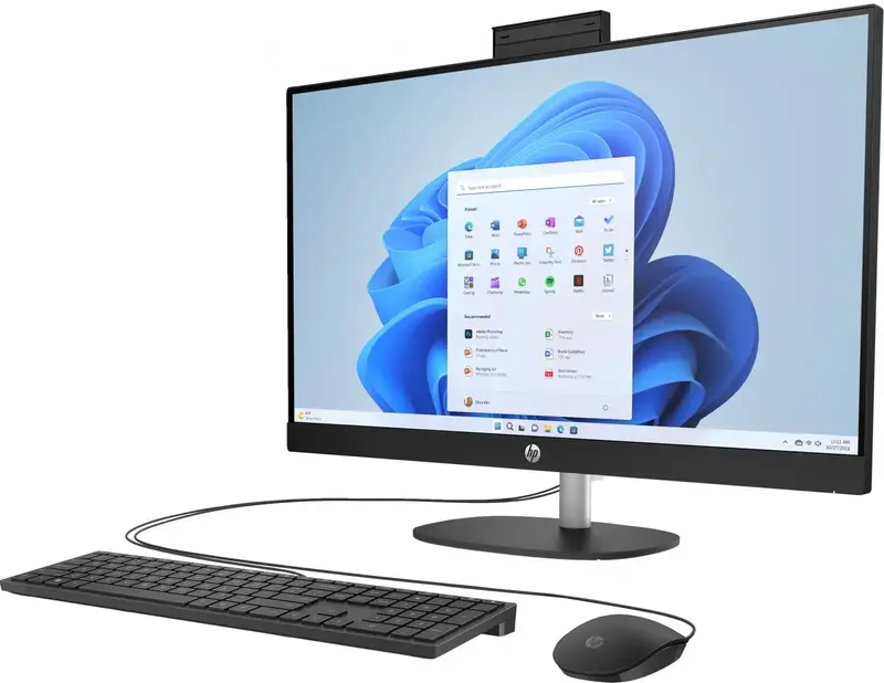 Моноблок HP All-in-One 27-cr0030ua Jet Black (A1QY0EA) фото
