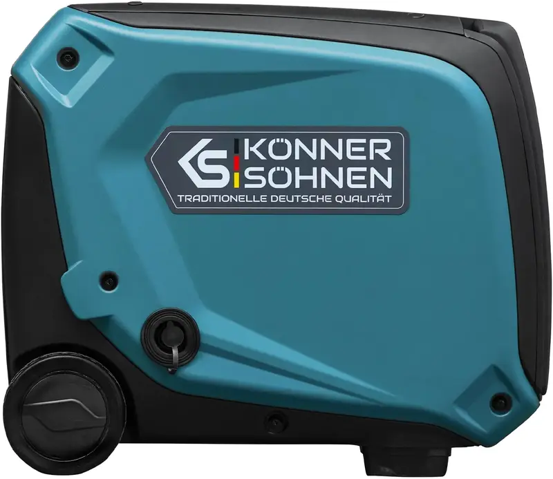 Генератор газобензиновий інверторний Konner&Sohnen KS 4000iEG S, 230В, 4.0кВт, електростартер, 40кг (KS4000IEGS) фото