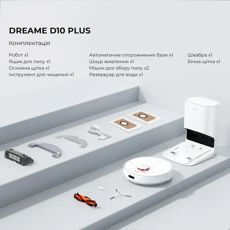 Робот-пылесос Dreame D10 Plus фото