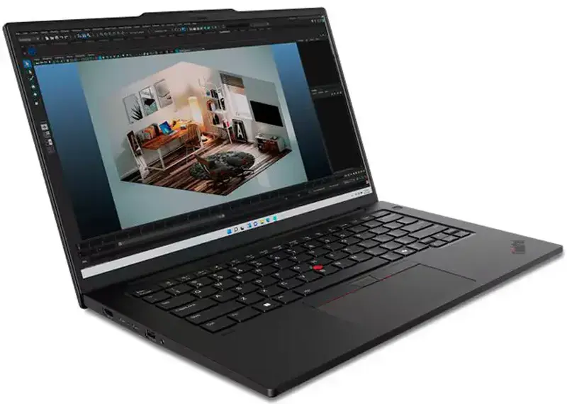 Ноутбук Lenovo ThinkPad P14s Gen 5 Black (21G2000WRA) - фото - №1