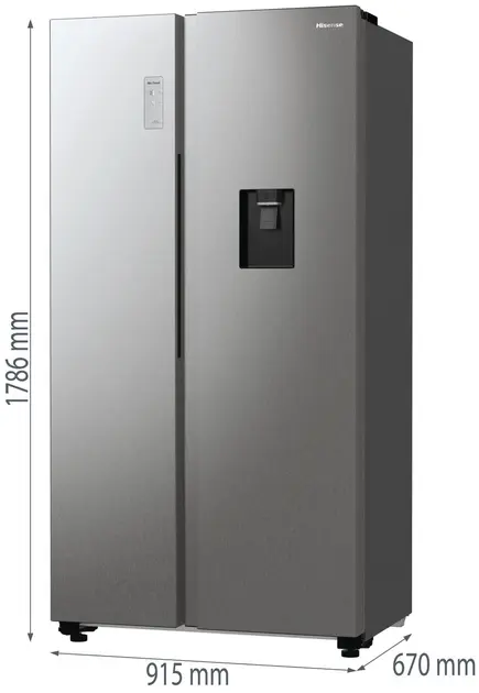Холодильник Hisense RS711N4WCE SBS - фото - №13