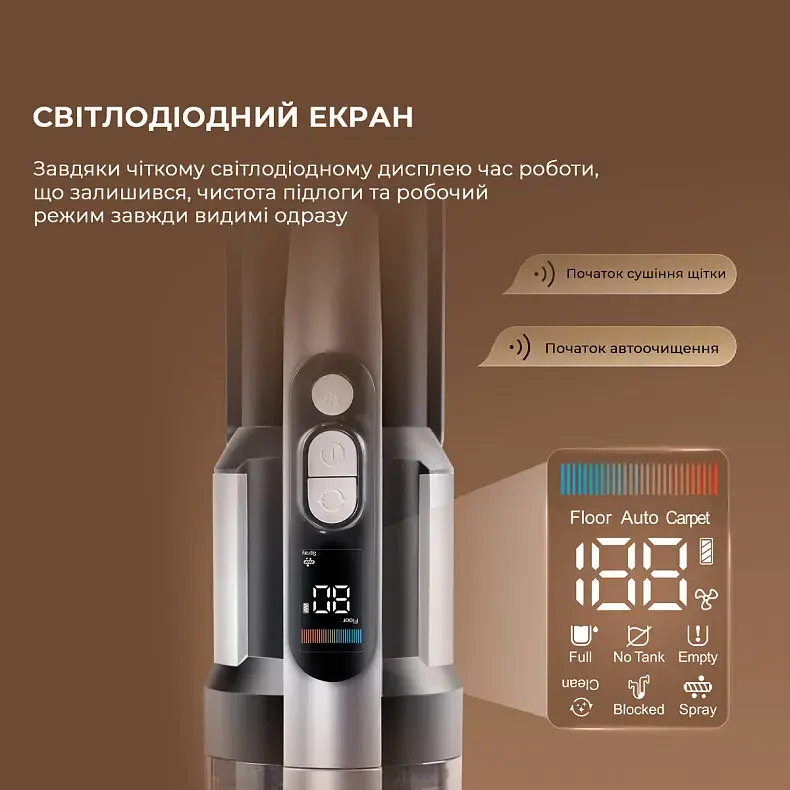 Акумуляторний миючий пилосос Jimmy PW11 PRO MAX 4 в 1 - фото - №10