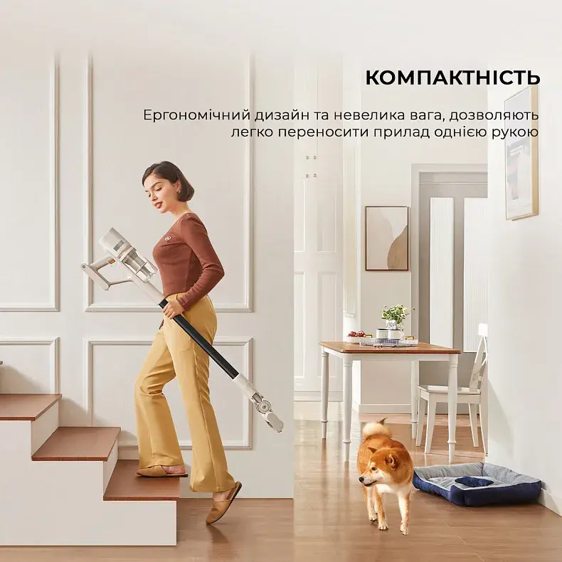 Ручний бездротовий пилосос Dreame Cordless vacuum cleaner U10 - фото - №4
