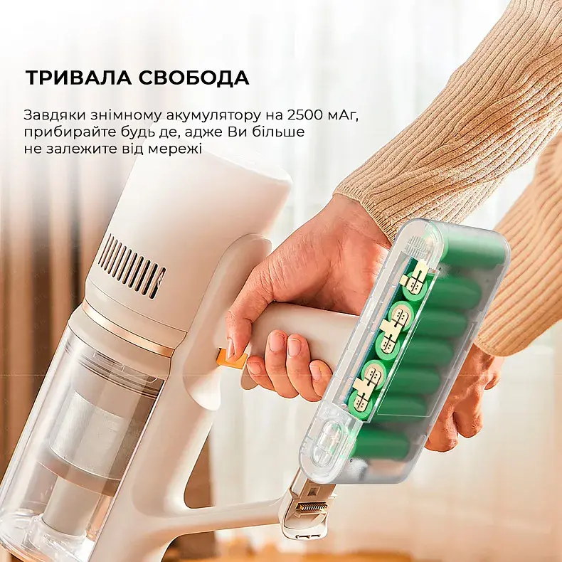 Ручний бездротовий пилосос Dreame Cordless vacuum cleaner U20 - фото - №2
