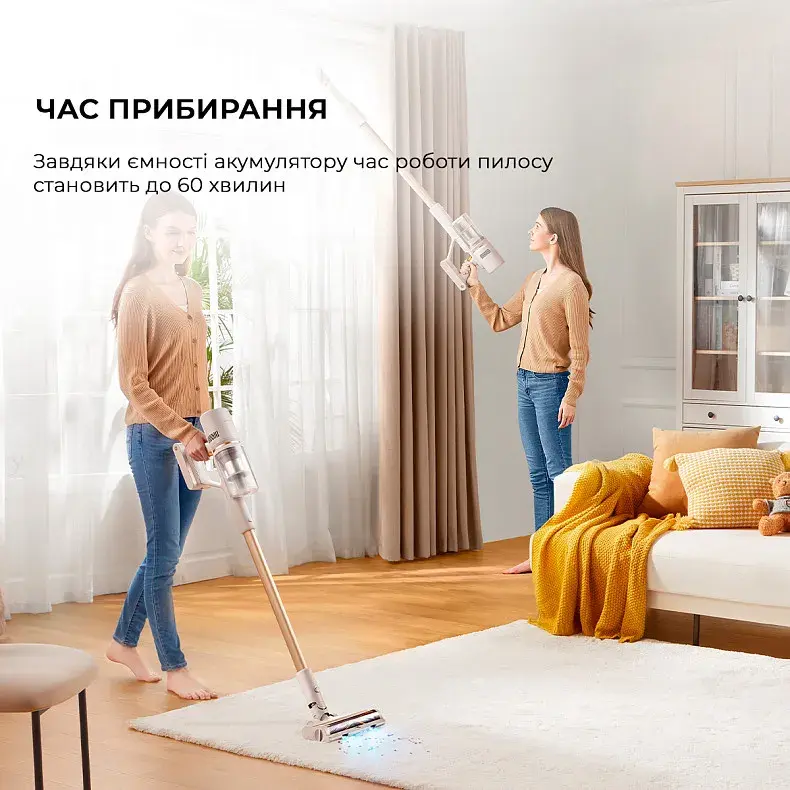 Ручний бездротовий пилосос Dreame Cordless vacuum cleaner U20 - фото - №3