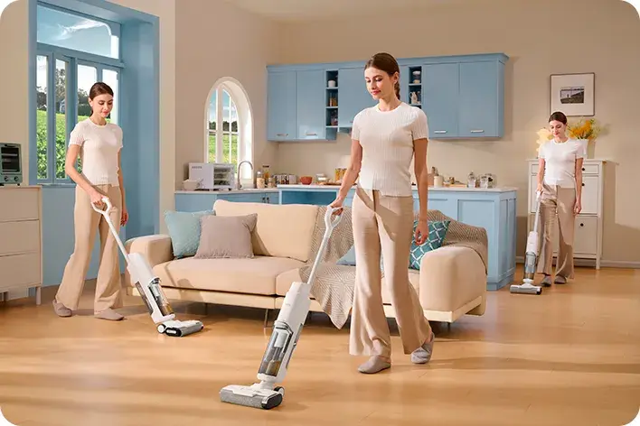 Бездротовий мийний пилосос Wet&Dry Vacuum Cleaner Mova K10 - фото - №1