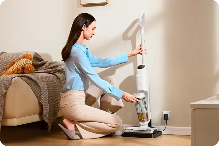 Бездротовий мийний пилосос Wet&Dry Vacuum Cleaner Mova K10 - фото - №5