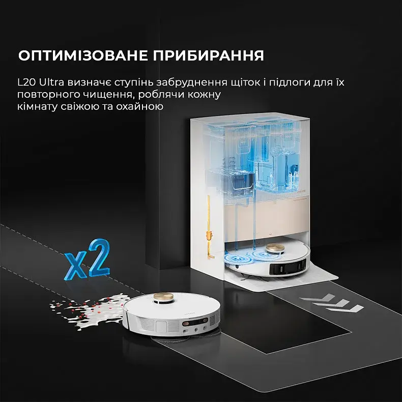 Робот-пылесос моющий Dreame L20 Ultra Complete фото