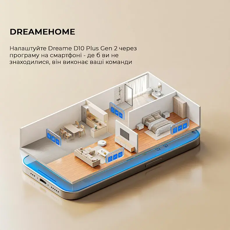 Робот-пилосос Dreame D10 Plus Gen 2 фото