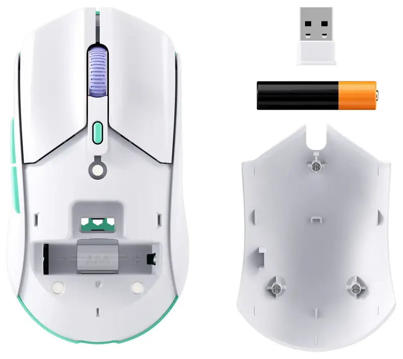 Ігрова комп'ютерна миша HyperX Pulsefire Haste 2 Core Wireless White фото
