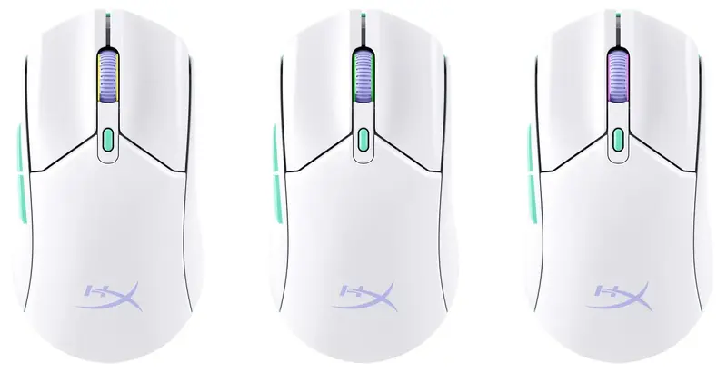 Ігрова комп'ютерна миша HyperX Pulsefire Haste 2 Core Wireless White фото