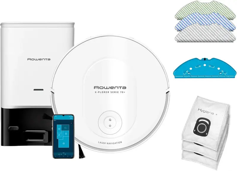 Робот-пилосос Rowenta X-PLORER Serie 70+ Total Care RR8497WH фото