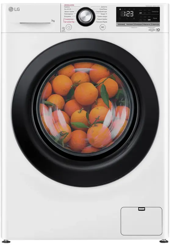 Пральна машина вузька LG F2V3HS6WW - фото - №1