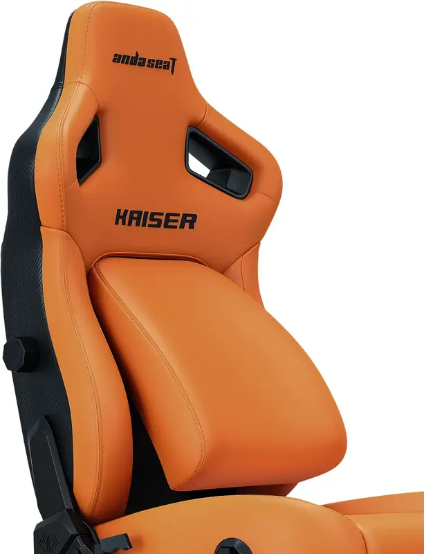 Ігрове крісло Anda Seat Kaiser 4 Size XL (Orange) AD12YDDC-XLL-20-O-PV/C - фото - №4