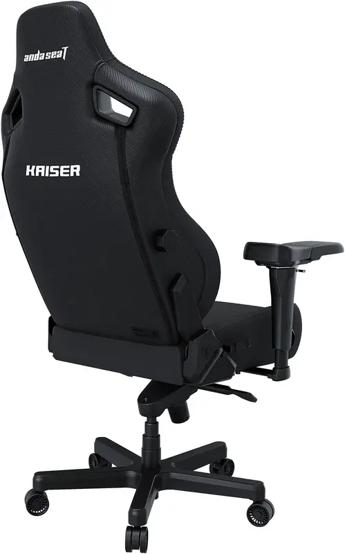 Ігрове крісло Anda Seat Kaiser 4 Size XL (Black) Linen Fabric AD12YDDC-XLL-20-B-CF фото