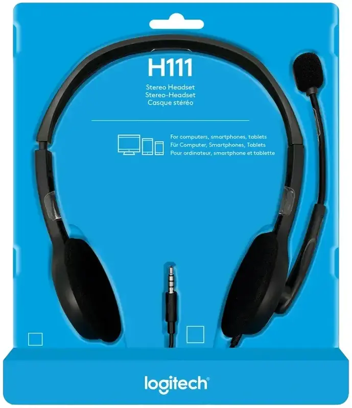 Гарнітура Logitech H111 (L981-000593) фото