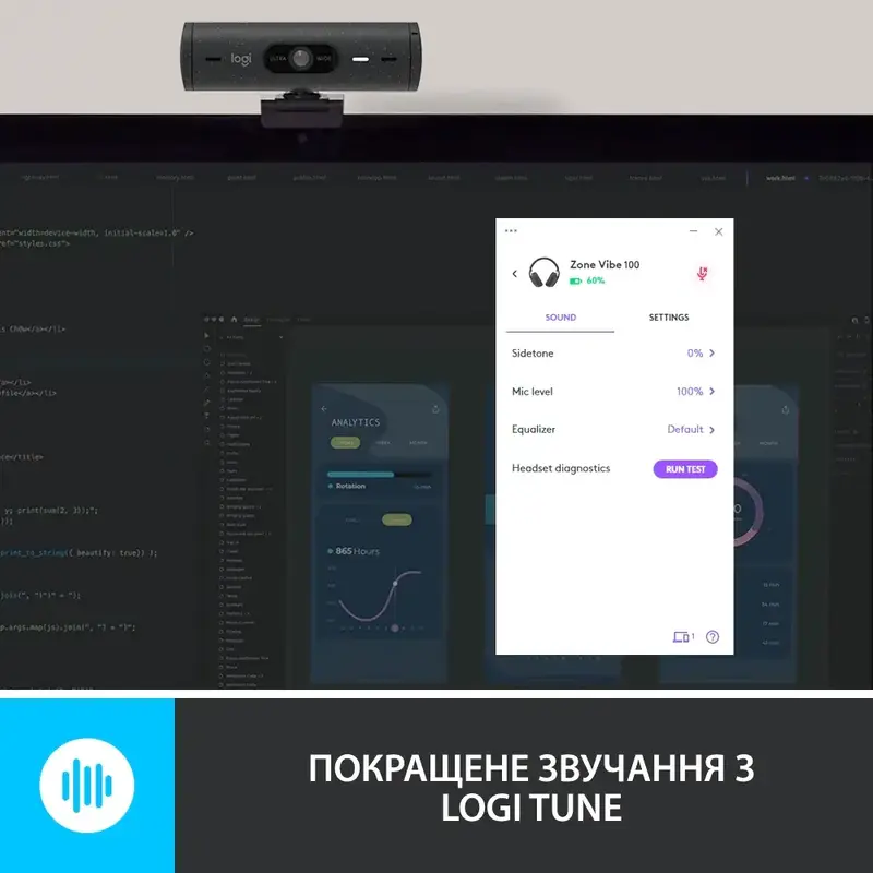 Гарнитура Logitech Zone VIBE 100 (Graphite) L981-001213 фото
