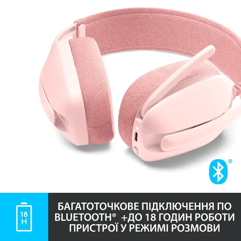Гарнитура Logitech Zone VIBE 100 (Rose) L981-001224 фото
