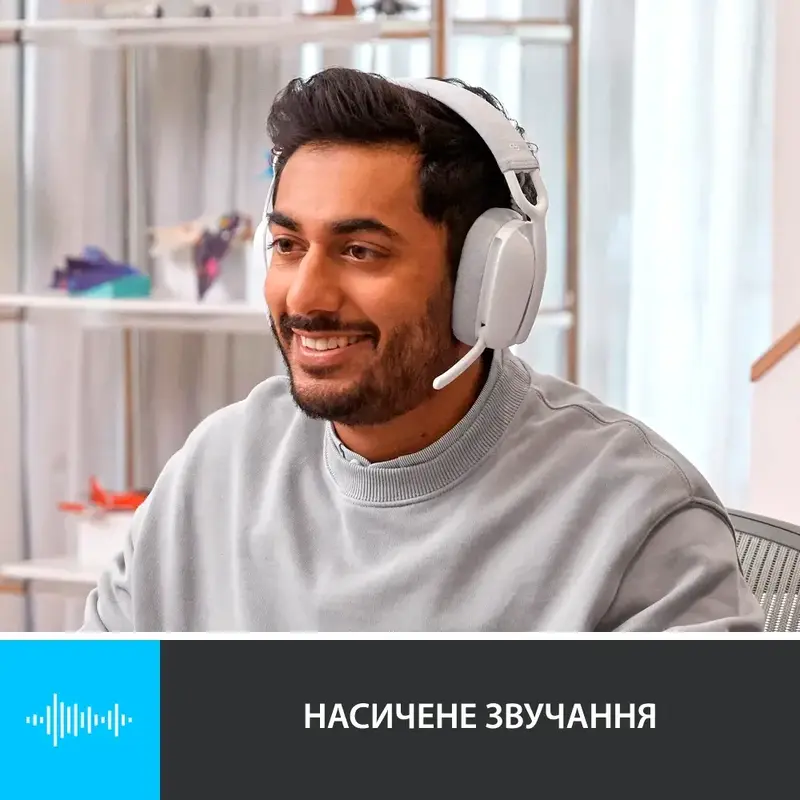 Гарнитура Logitech Zone VIBE 100 (White) L981-001219 фото
