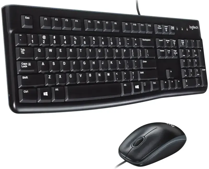 Комплект Logitech MK120 UA дротовий (Black) 920-002563 фото