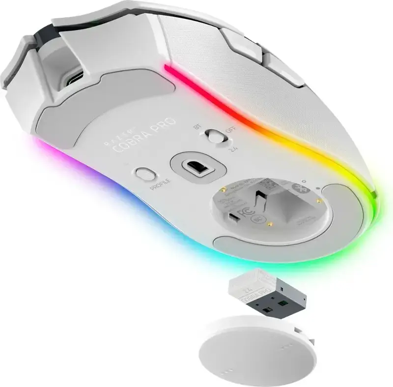 Игровая мышь Razer Cobra Pro (White) RZ01-04660200-R3G1 фото
