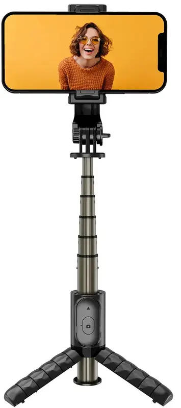Трипод для селфи Proove Stick Selfie Stick Tripod (680 mm) (black) фото