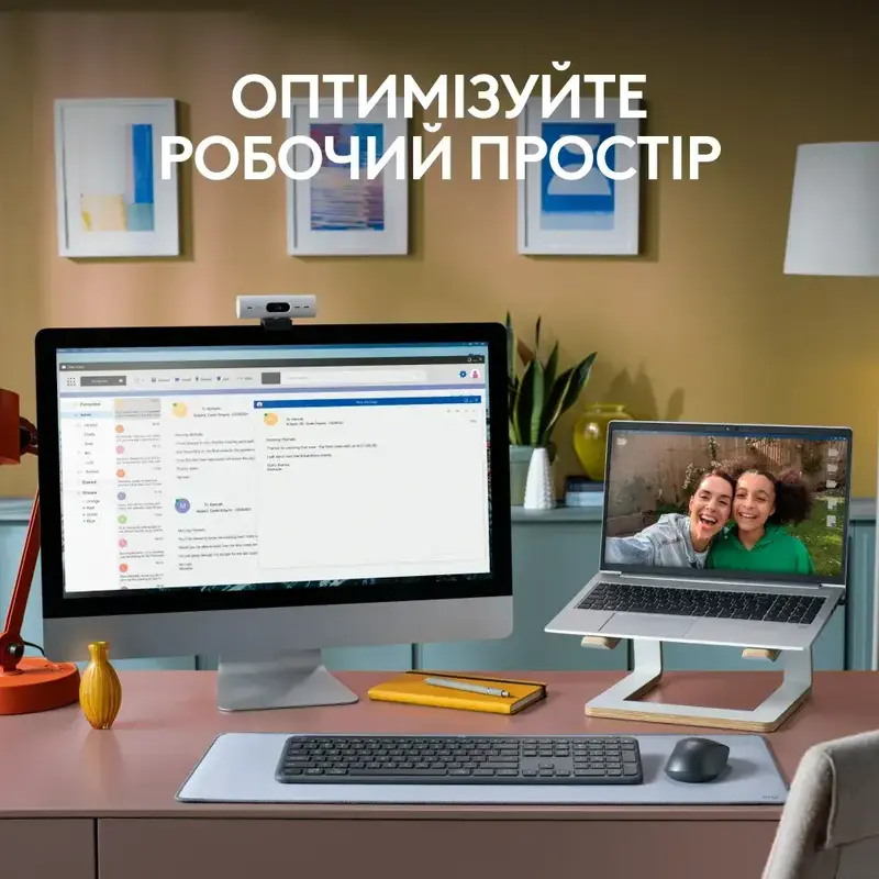 Комплект Logitech MK950 Signature Slim Wireless (Graphite) 920-012490 фото