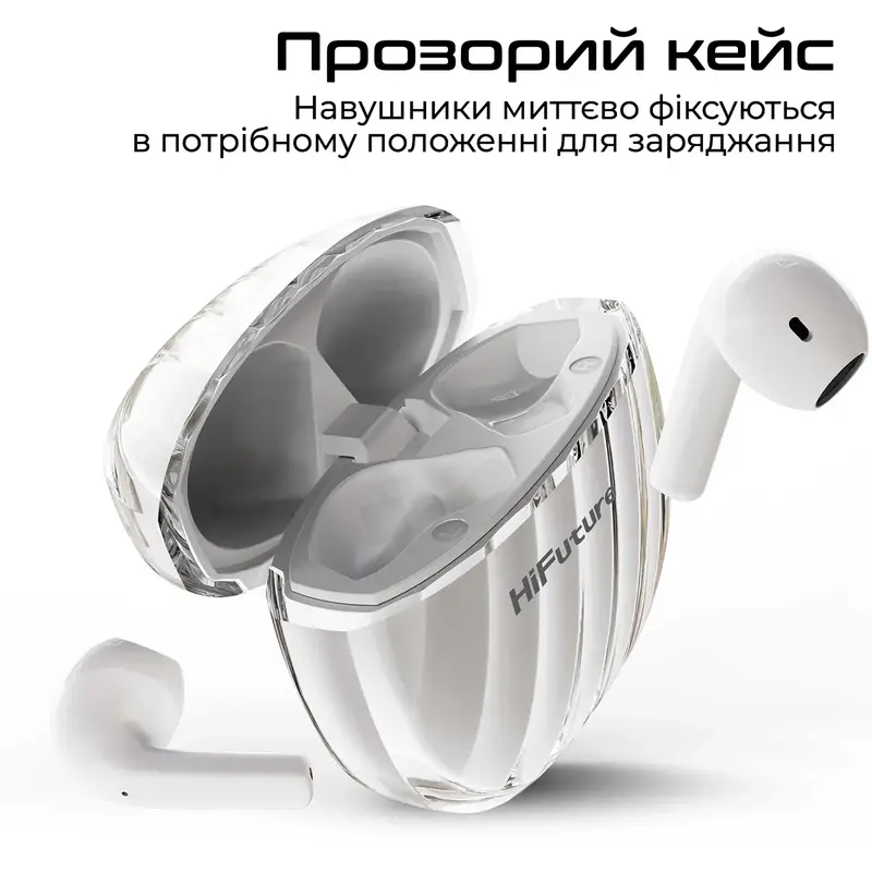 Навушники HiFuture FLYBUDS 3 (Blue) - фото - №6
