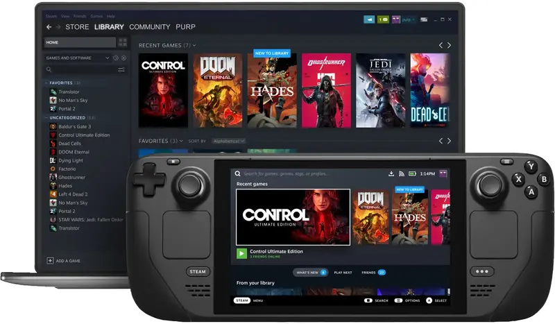 Игровая консоль Valve Steam Deck OLED 512GB ᐈ Купить Игровая