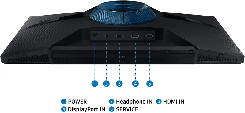 Игровой монитор 24" Samsung Odyssey G3 LS24DG300EIXCI фото