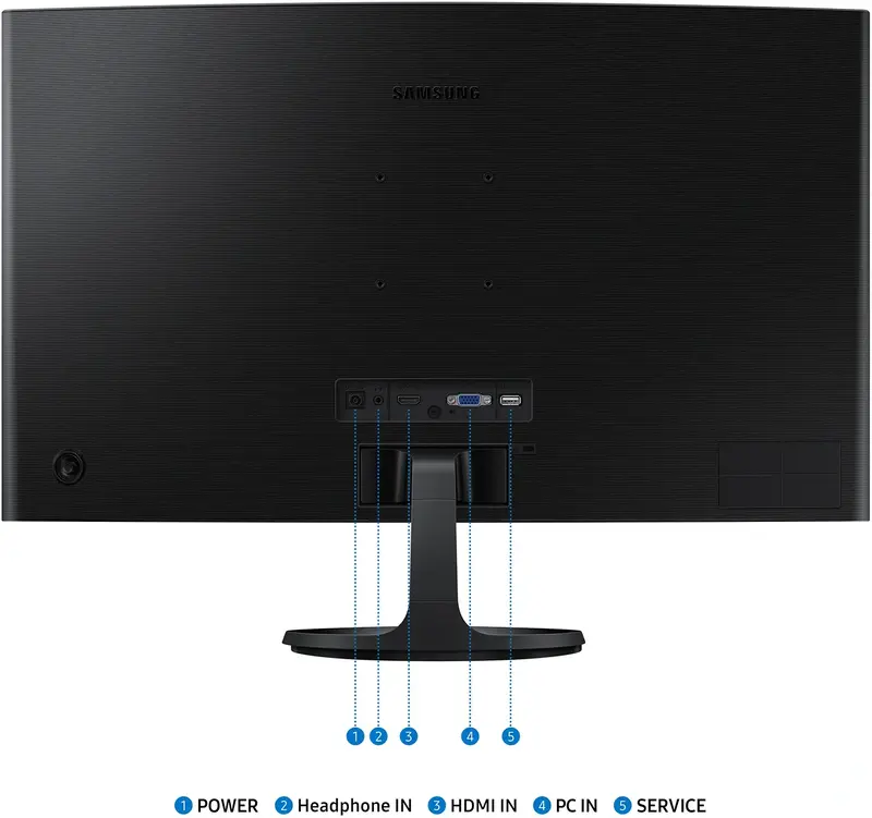 Монітор 27" Samsung S27D360 (LS27D360GAIXCI) - фото - №4