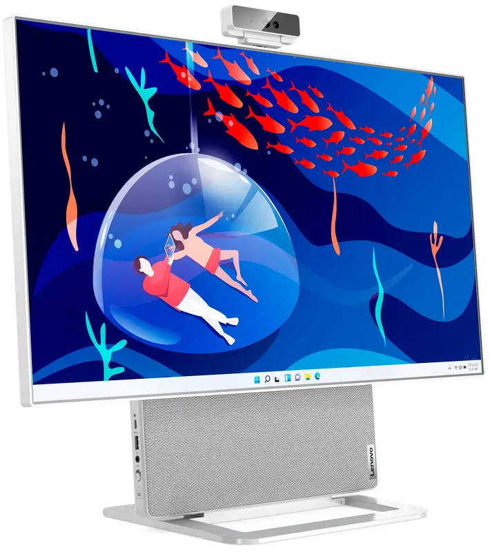Моноблок Lenovo Yoga AIO 7 27APH8 Cloud Grey (F0HK002MRK) - фото - №1
