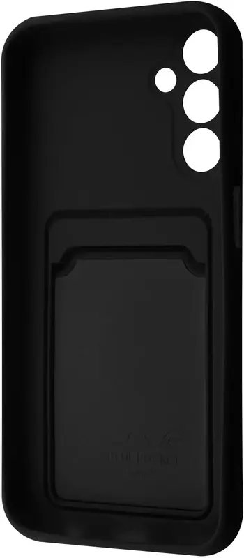 Чехол для Samsung A15 4G/5G WAVE Colorful Pocket (black) - фото - №1