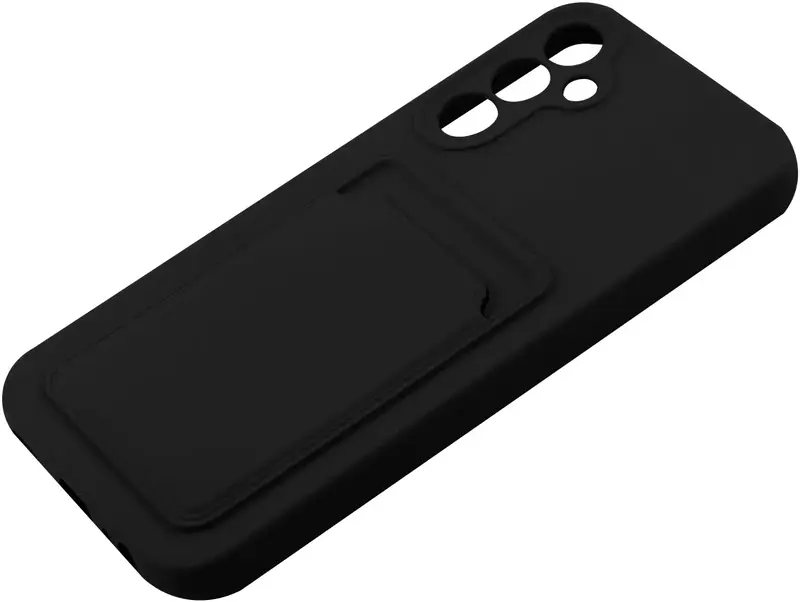 Чехол для Samsung A15 4G/5G WAVE Colorful Pocket (black) - фото - №2