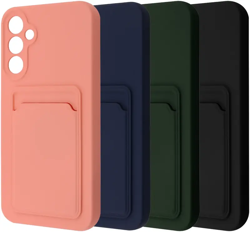 Чехол для Samsung A15 4G/5G WAVE Colorful Pocket (pale pink) - фото - №4
