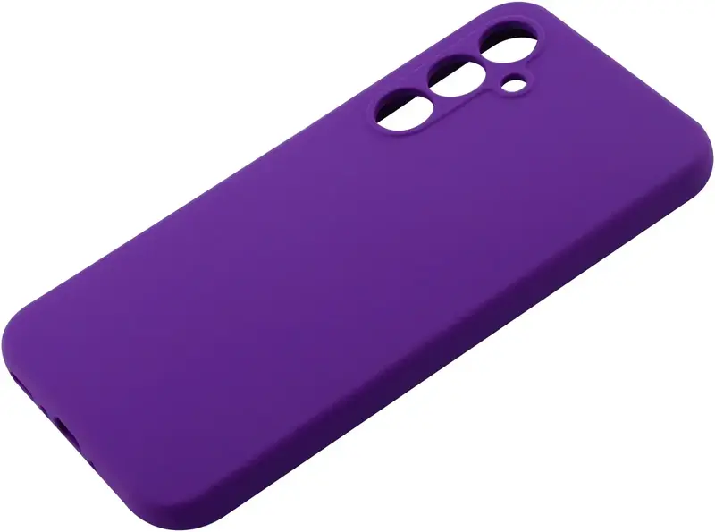 Чохол для Samsung A35 WAVE Full Silicone Cover (dark purple) фото
