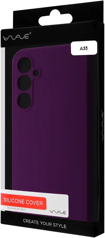 Чохол для Samsung A35 WAVE Full Silicone Cover (purple) - фото - №3