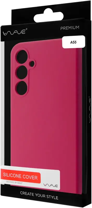 Чохол для Samsung A55 WAVE Full Silicone Cover (pink) - фото - №3
