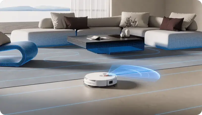 Робот-пилосос Xiaomi Robot Vacuum S20+ White - фото - №4