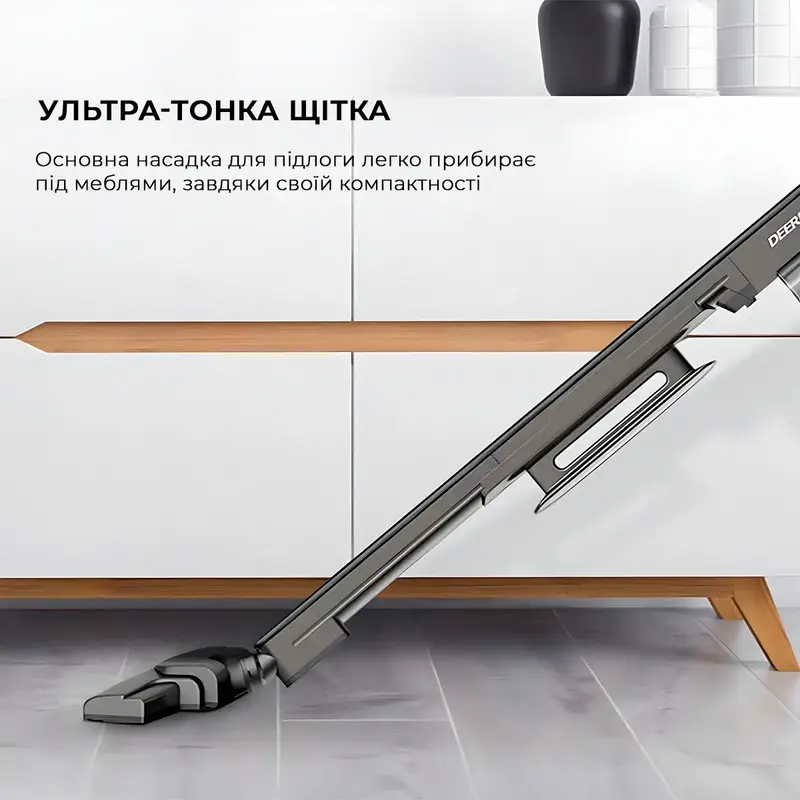 Ручний пилосос DEERMA Suction Vacuum Cleaner DX700S (Gray) - фото - №6