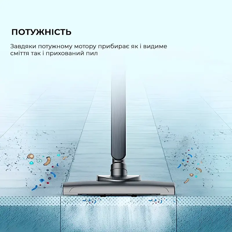Ручний пилосос DEERMA Suction Vacuum Cleaner DX700S (Gray) - фото - №2
