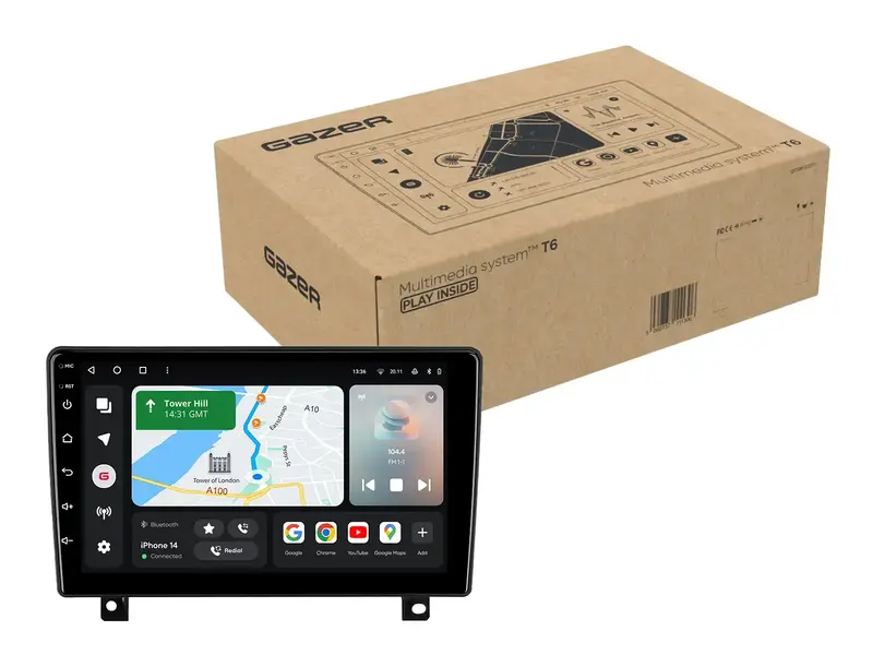 Gazer мультимедіа T6009-A04 PRO MAX до Opel Astra H 2006-2014 фото