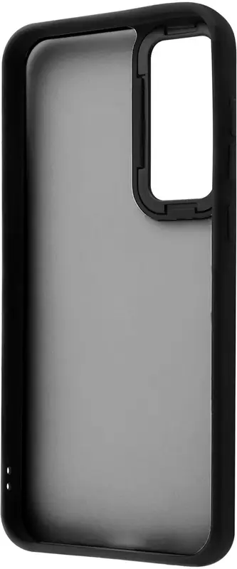 Чехол для Samsung A35 WAVE Matte Color Case (black) - фото - №1