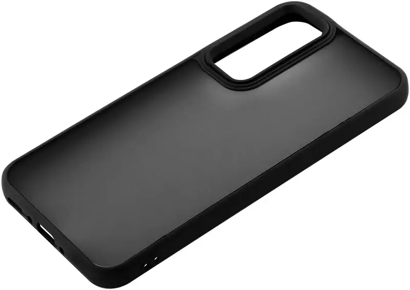 Чехол для Samsung A35 WAVE Matte Color Case (black) - фото - №2