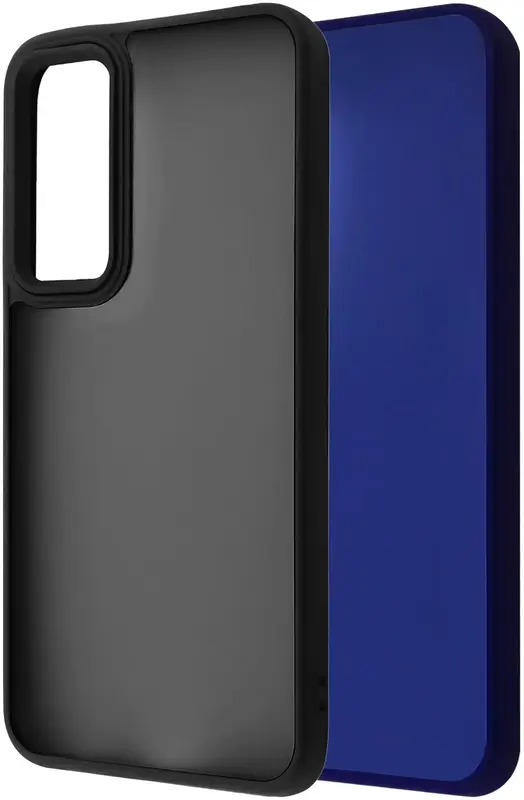Чехол для Samsung A35 WAVE Matte Color Case (black) - фото - №4