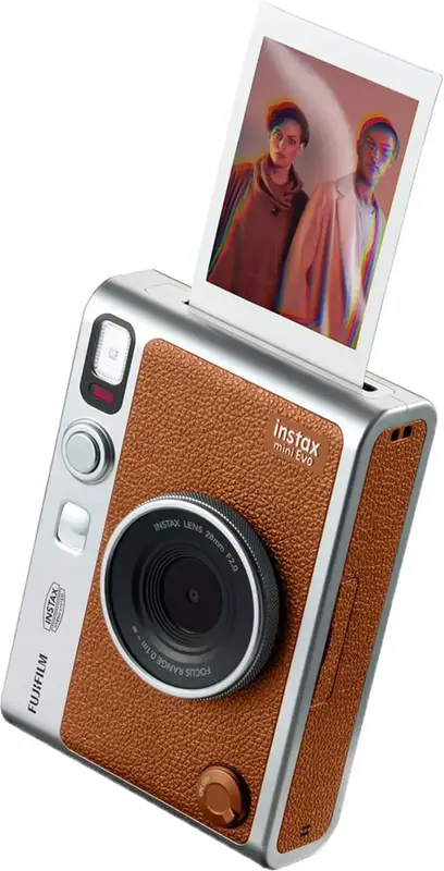 Фотокамера моментальной печати Fujifilm INSTAX MINI EVO Brown фото