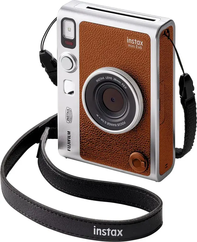 Фотокамера моментальной печати Fujifilm INSTAX MINI EVO Brown фото