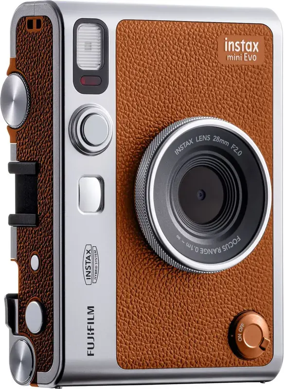 Фотокамера моментальной печати Fujifilm INSTAX MINI EVO Brown фото